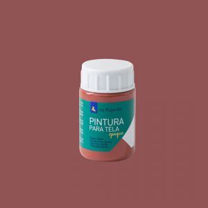 Farba do tkanin ciemnych La Pajarita 35ml, Ceglana